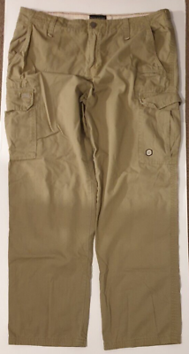 #ad BILLABONG Khaki Coloured 100% Cotton Quality Cargo Pants with Belt Loops Size 38 AU $22.99