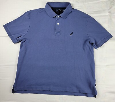 #ad Nautica Shirt Men#x27;s Size Large Short Sleeve Lightweight $20.00