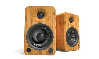 #ad Kanto YU4 140W Powered Bookshelf Speakers with Bluetooth and Phono Preamp Pair $299.99