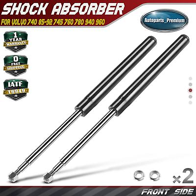 2x Front Side Shock Absorber Struts for Volvo 740 1985 1992 745 760 780 940 960 #ad $54.99