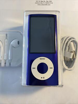 #ad Apple 16GB iPod Nano 5th Gen Purple New Battery. New. Huge Bundle. NO BOX $109.91