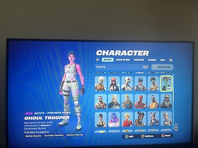 CHECK INFO DESCRIPTION Fortnite Renegade Raider Pink Ghoul Aerial A.T amp; More $150.00