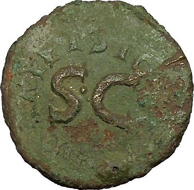 AUGUSTUS Licinius Stolo Moneyer Dupondius Rare 17BC Ancient Roman Coin i39790 $202.50