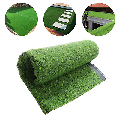 Lawn Seaming Turf Carpet Artificial Grass Turf Rug In Outdoor Landscape Roll USA #ad $35.00