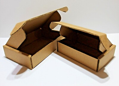 #ad 25 pk Kraft Carton Mailer Boxes Pick a Size inside dimensions $20.00