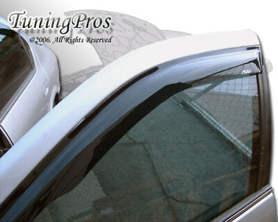 #ad For Dodge Dakota Quad Cab 2005 2011 Smoke Window Rain Guards Visor 4pcs Set $36.56