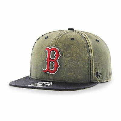 #ad Mens 47 Brand Boston Red Sox Captain Snapback Cement Vintage Navy $23.99