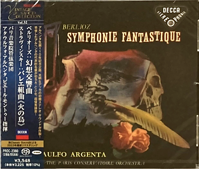 #ad Argenta Monteux Paris CD SACD Hybrid Berlioz Fantastique Stravinsky Firebird OBI $37.60