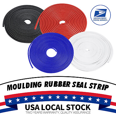 #ad Rubber Seal Strip Molding Edge Trim Car Door Protector Edge Trim Guard Universal $10.99