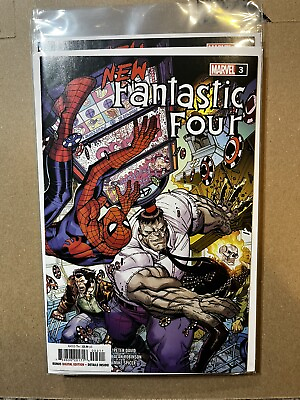 #ad New Fantastic Four #3 Cover A Marvel Comics 2022 $1.83