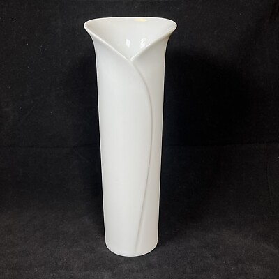 #ad Large White Fine Porcelain Vase Rosenthal Studio Linie Germany 9quot; Vintage 1970s $44.75