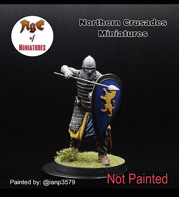 #ad Medieval Russian Kievan Warrior Historical Resin Northern Crusades Miniatures $6.50