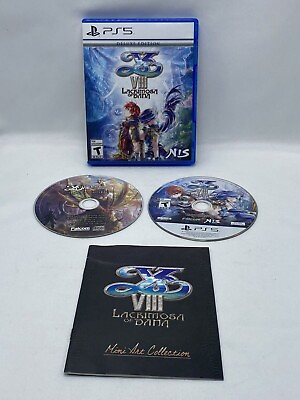 Ys VIII Lacrimosa of DANA Deluxe Edition Sony PlayStation 5 PS5 Complete $44.95