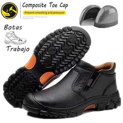 #ad Indestructible Waterproof Shoe Men#x27;s Safety Shoes Composite Toe Shoes Work Boots $41.39