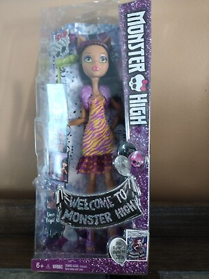 #ad Welcome to Monster High *Dance the Fright Away* Clawdeen Wolf HTF NIB   $24.66
