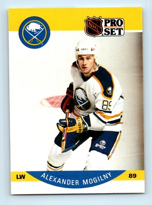 #ad 1990 91 NHL Pro Set Alexander Mogil Buffalo Sabres #26 $1.50