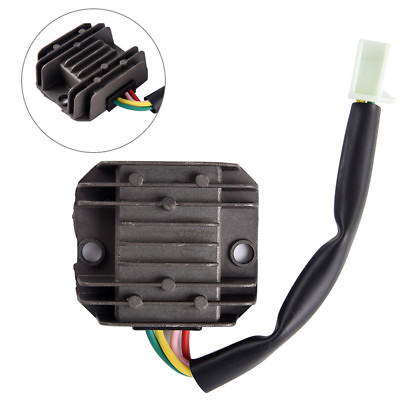 #ad Universal 4 Wire Full Wave Motorcycle Regulator Rectifier for 12V DC Bike QuYUWR C $9.41