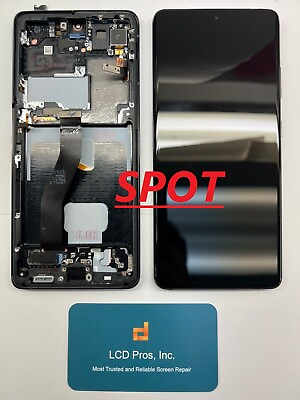 #ad Samsung Galaxy S21 Ultra G998 LCD Touch Screen Digitizer with Black Frame Spot $69.99