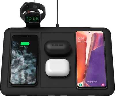 #ad Mophie 4 in 1 Universal Wireless Charging Mat Black $59.98