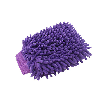 #ad Car Auto Hand Wash Mitt Microfiber Washing Gloves Coral Sponge Cleaning Random $8.18