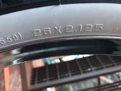 WHITEWALL Bicycle tires 26 x 2.125 BALLOON TIRES Schwinn etc.Goodyear tread $64.95