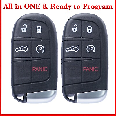#ad 2 For 2011 2012 2013 2014 2015 2016 17 Dodge Charger Chrysler 300 Remote Key Fob $22.79