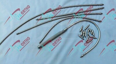 #ad Vascular Set Fistula Tunneler Set of 11 PCs Orthopedic Surgical Instruments $110.00