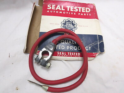 #ad Vintage Willys Jeep Car Truck Ford Chevy Dodge Positive Battery Cable 29 Inch $25.00
