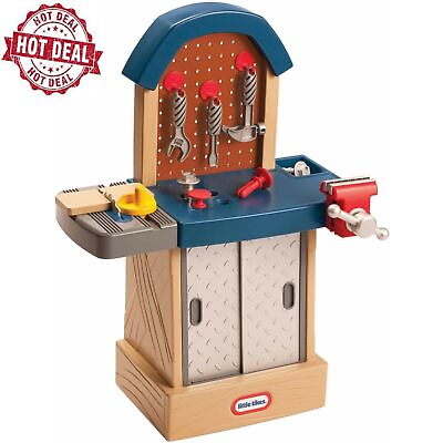 Children#x27;s toy Tough Workshop Toddler Workbench Pretend Play Set for Kids 2 Yea $39.98