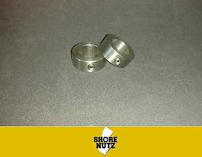 #ad 2 1 4quot; SHAFT SOLID STAINLESS STEEL SET SCREW COLLAR STOP SSC25 $6.56