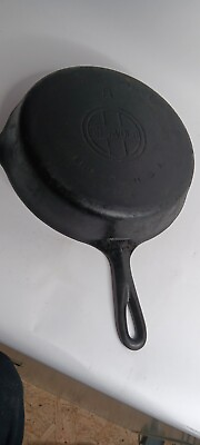 #ad Vintage GRISWOLD Cast Iron SKILLET Frying Pan # 8 LARGE BLOCK LOGO $99.00