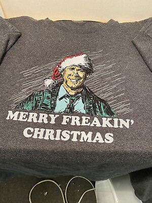 #ad Clark Griswold Merry Freaking Christmas T shirt no tag looks like xxlarge $10.00