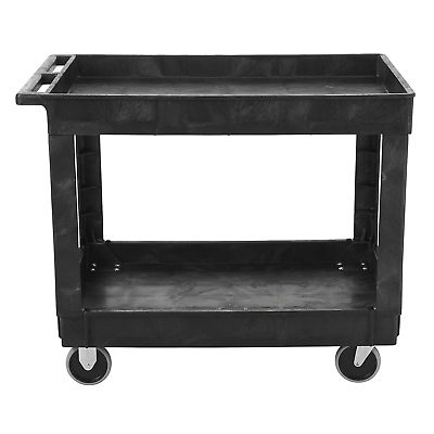 #ad Rubbermaid Commercial Products 2 Shelf Utility Service Cart Medium Lipped Shel $193.91
