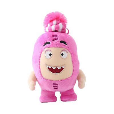 #ad ODDBODS Plush Cartoon NEWT Cute Plushies 18cm Baby Toys Action Figure PINK Doll $17.99