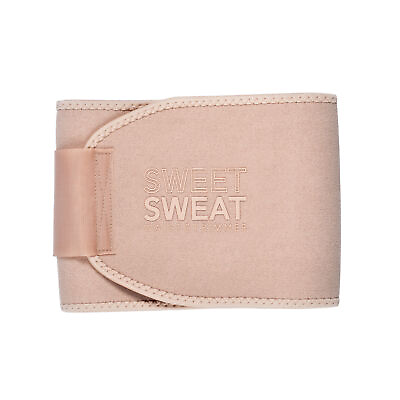 #ad Sweet Sweat Waist Trimmer Toned Stone Large 46 x 9in Wash Bag Included $27.95
