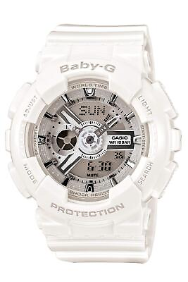 Casio Watch Baby G BA 110 7A3JF Ladies white $149.03