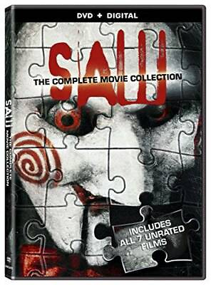 #ad Saw: The Complete Movie Collection DVD Digital DVD VERY GOOD $6.09