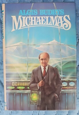 #ad MICHAELMAS By Algis Budrys Hardcover Vintage Book 1977 $12.45