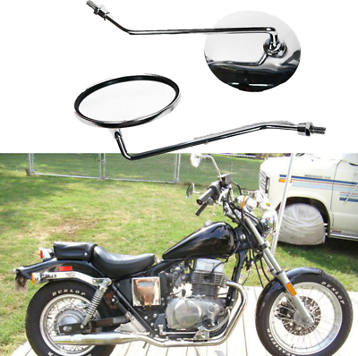 #ad Chrome Motorcycle Rearview Mirror M10 For Honda Rebel CMX 250 300 450 500 $23.39