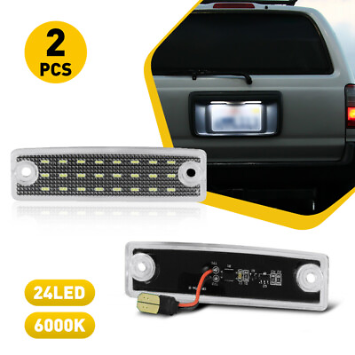 2x 24SMD Fit Full White License LED Plate Light Kit For Toyota 4Runner amp; Sequoia $13.99