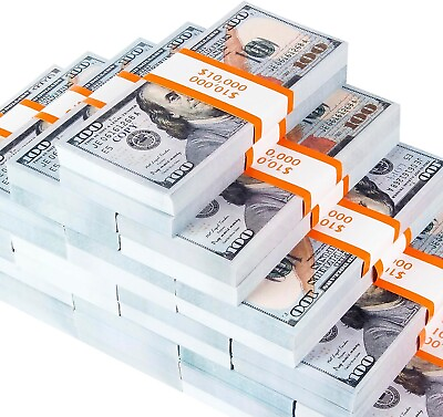 #ad 1000pcs $100 bill Replica Money Prop for Pranks Movie amp; Film Production $49.99