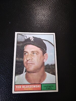 #ad 1961 Topps #65 Ted Kluszewski Chisox VG $2.95