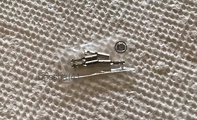 #ad 4 Packaged Crimp Cartridge Clips For Tonearm Wire Turntable Record Player $6.95
