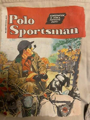 Very Rare Polo Ralph Lauren Shirt Polo Sportsman Vintage size L from Japan $899.00