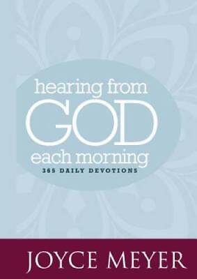 #ad Hearing from God Each Morning: 365 Daily Devotions Hardcover GOOD $4.91