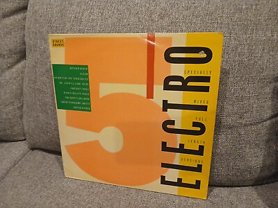 #ad Various Street Sounds Electro 5 LP Record Vinyl Album Hip Hop Electronic $29.99