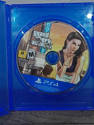 #ad Grand Theft Auto V GTA 5 Sony PlayStation 4 PS4 Disc Only $12.00