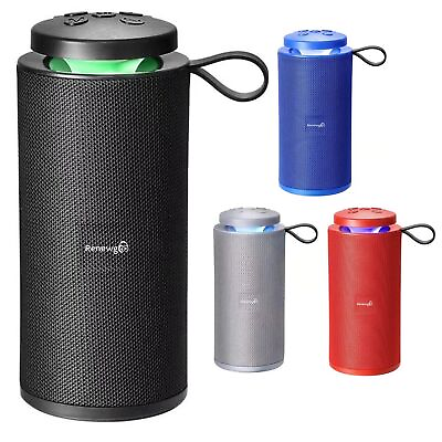 #ad Speaker Portable Bluetooth Wireless Outdoors LED Lights Color Changing GooBlast $14.95