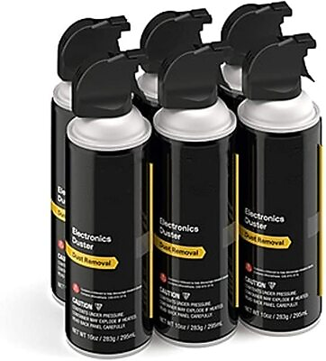 #ad MyOfficeInnovations Electronics Air Duster 10 Oz. 6 Pack NX57584 24401447 $23.86