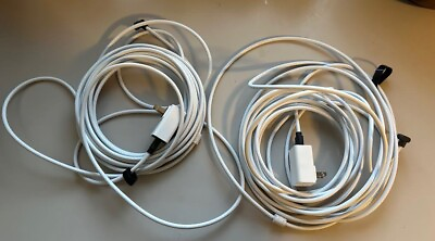 Genuine SimpliSafe 25’ Outdoor Power Cables Set of Two $59.99